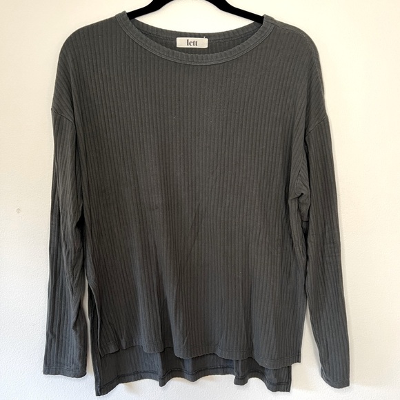 Lett Lounge Long-sleeve - Blue Grey Women’s Size Medium - Picture 2 of 8